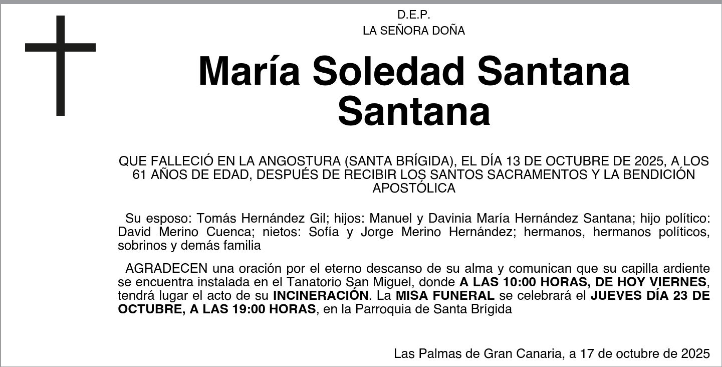 María Soledad Santana Santana