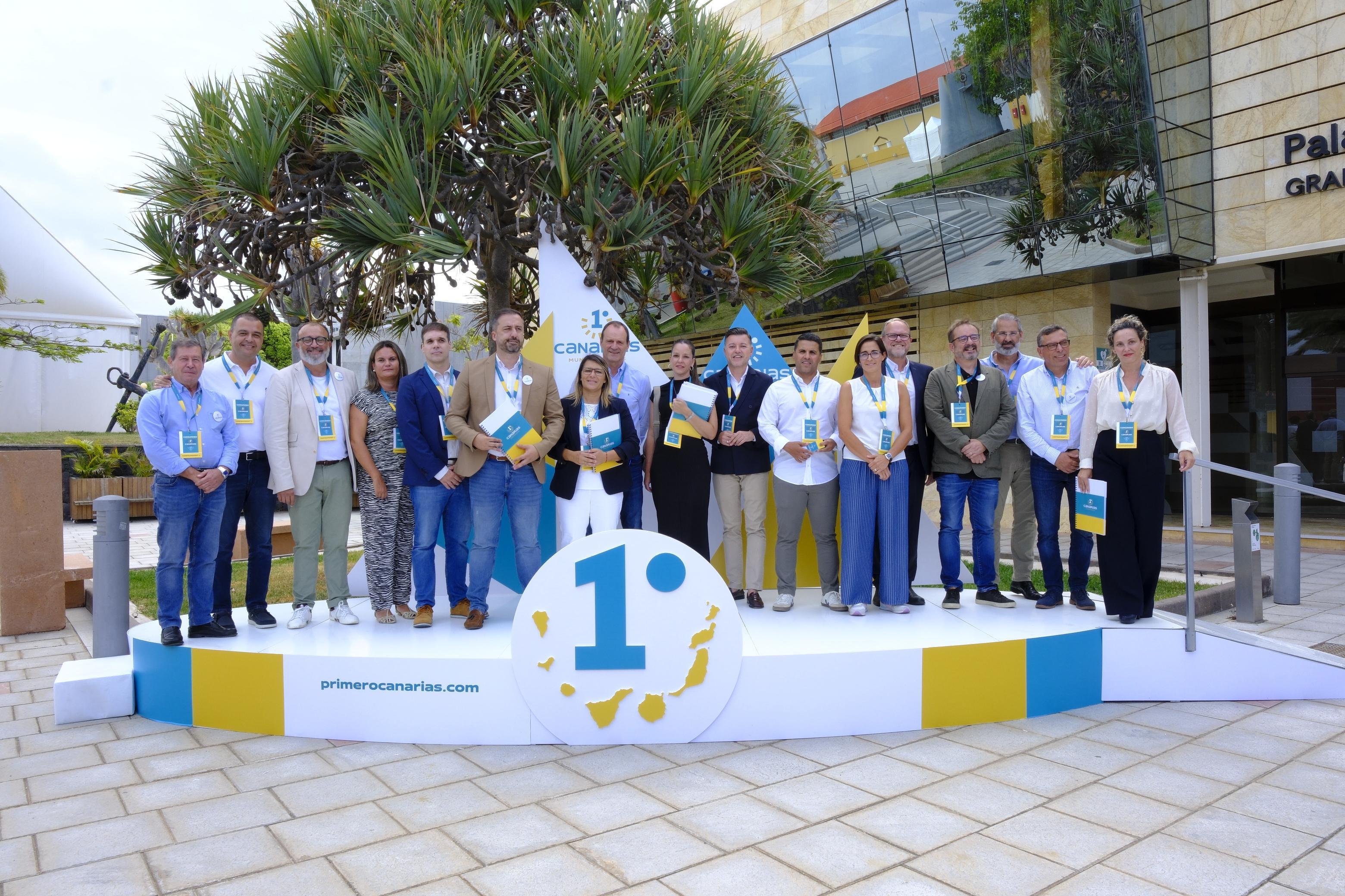 El congreso de Primero Canarias, en imágenes