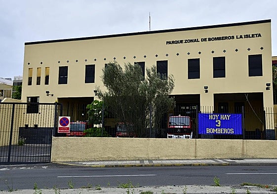 Parque zonal de bomberos de La Isleta.
