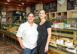 Leticia y Verónica Medina, segunda generación al frente de la pastelería Dulceamor.