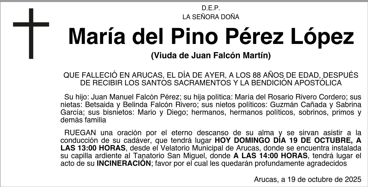 María del Pino Pérez López