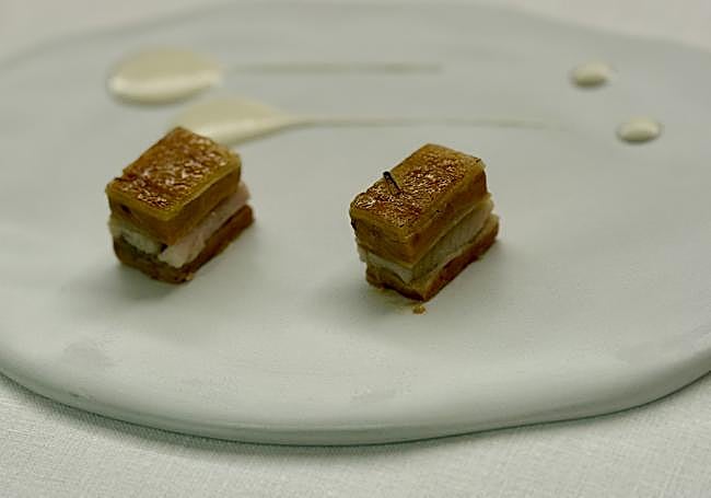 Milhojas de anguila de Martín