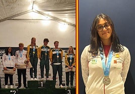 Ariadne Giménez, flamante subcampeona del mundo en Sudáfrica