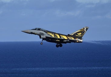 Combates simulados sobre el cielo de Canarias: las maniobras con cuatro países de la OTAN y la India