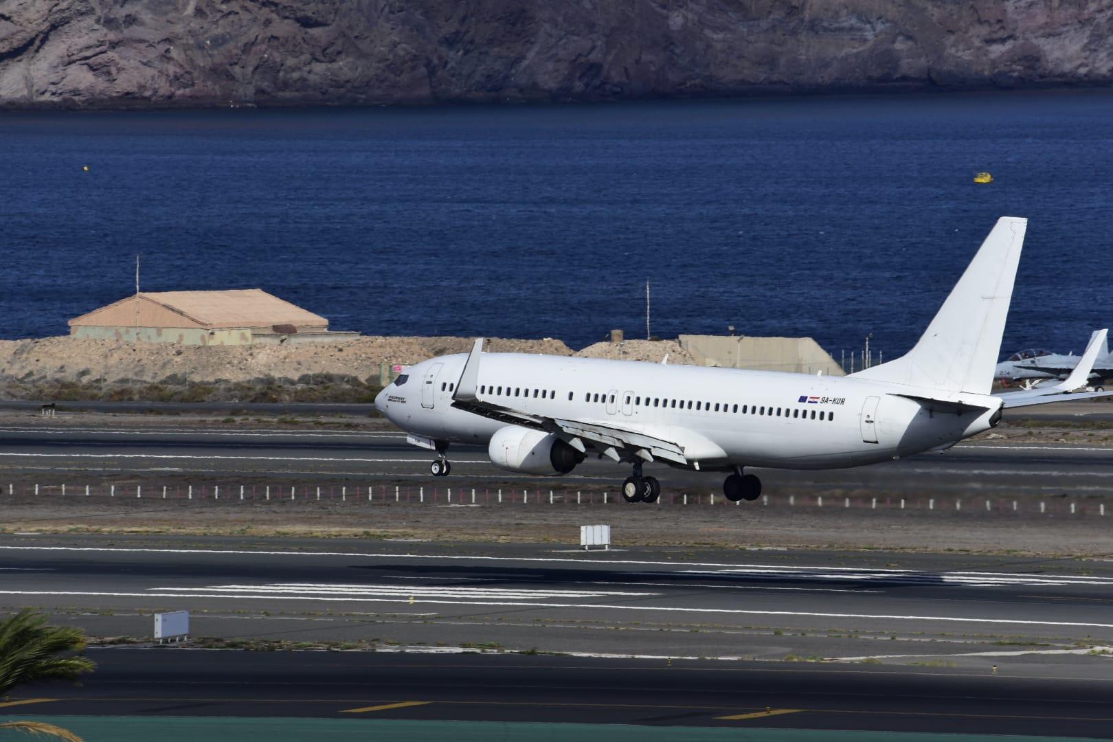 Maniobras de la OTAN sobre el cielo de Canarias, en imágenes