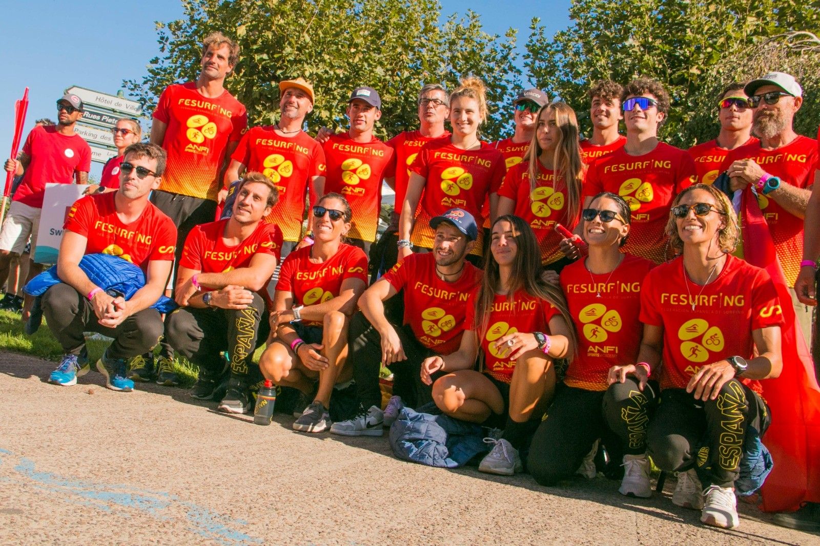 Estos son los integrantes de la selección española.