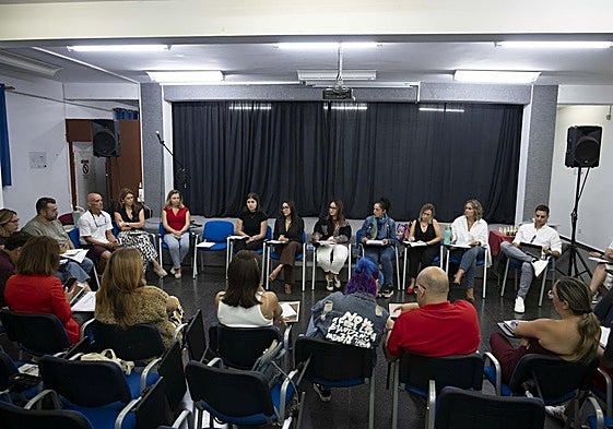 Un momento de la sesión del consejo.