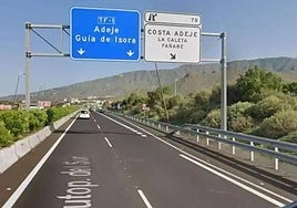 Muere un operario de carretera atropellado en Adeje