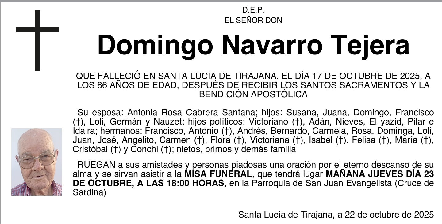 Domingo Navarro Tejera