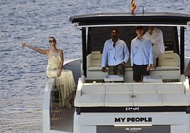 La top model checa Karolina Kurkova fue la gran atracción de la apertura de Gran Canaria Swim Week.