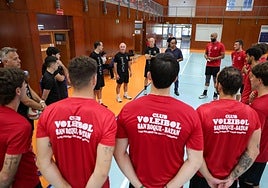 El San Roque, preparado para la batalla.