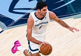 Aldama, en una imagen de esta pretemporada.