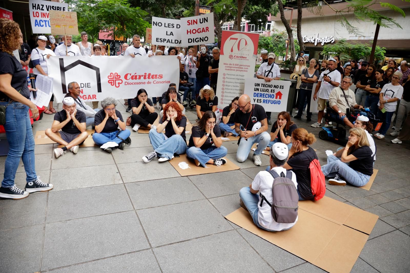 Cáritas da voz y rostro a las personas sin hogar