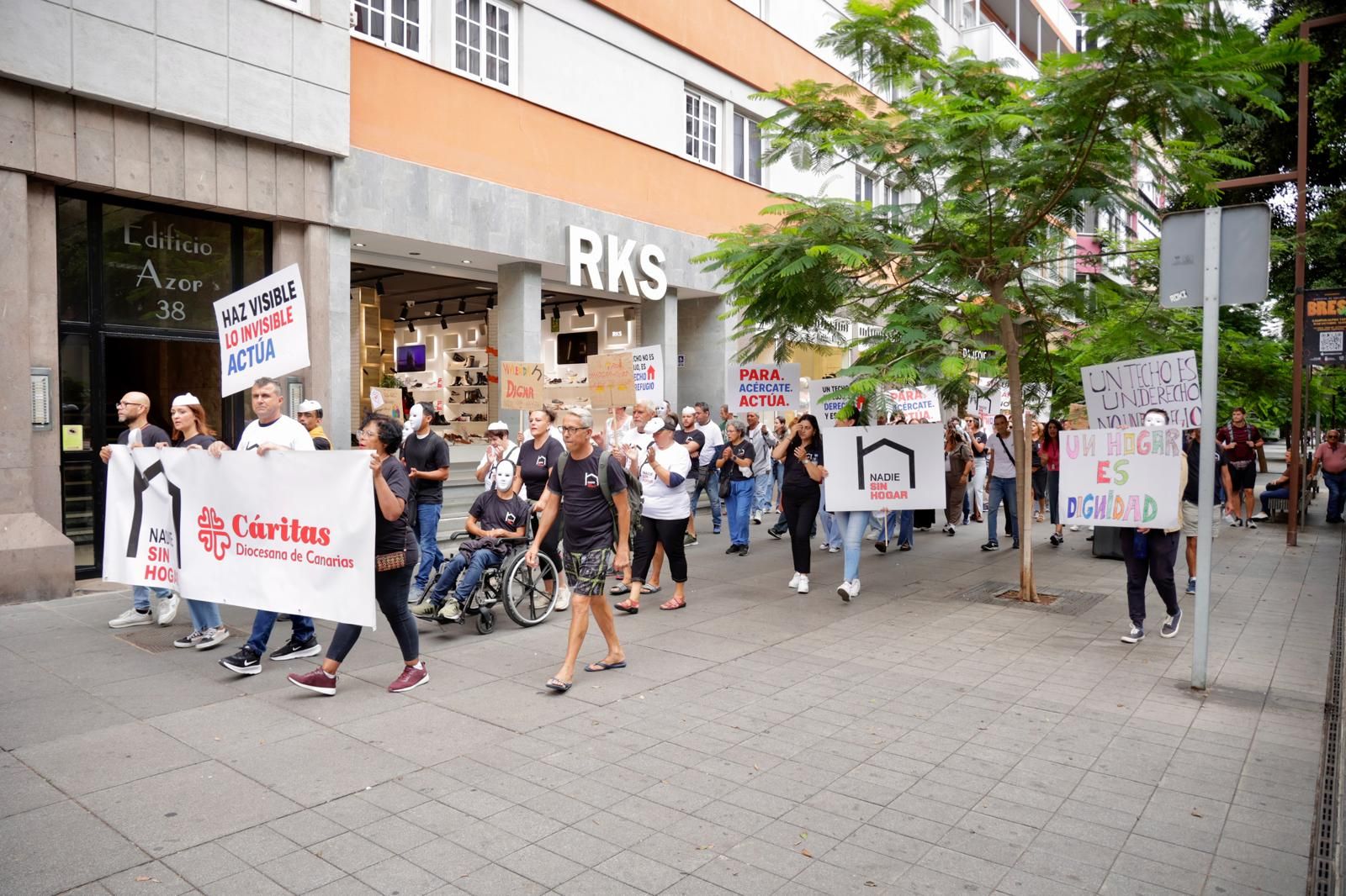 Cáritas da voz y rostro a las personas sin hogar