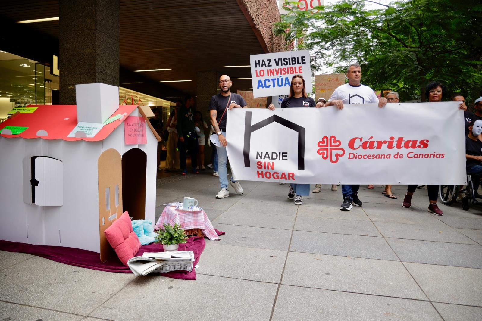 Cáritas da voz y rostro a las personas sin hogar