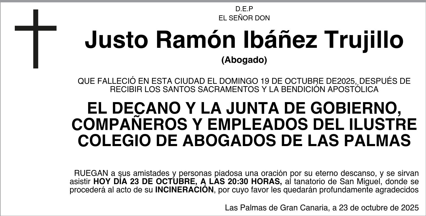 Justo Ramón Ibáñez Trujillo