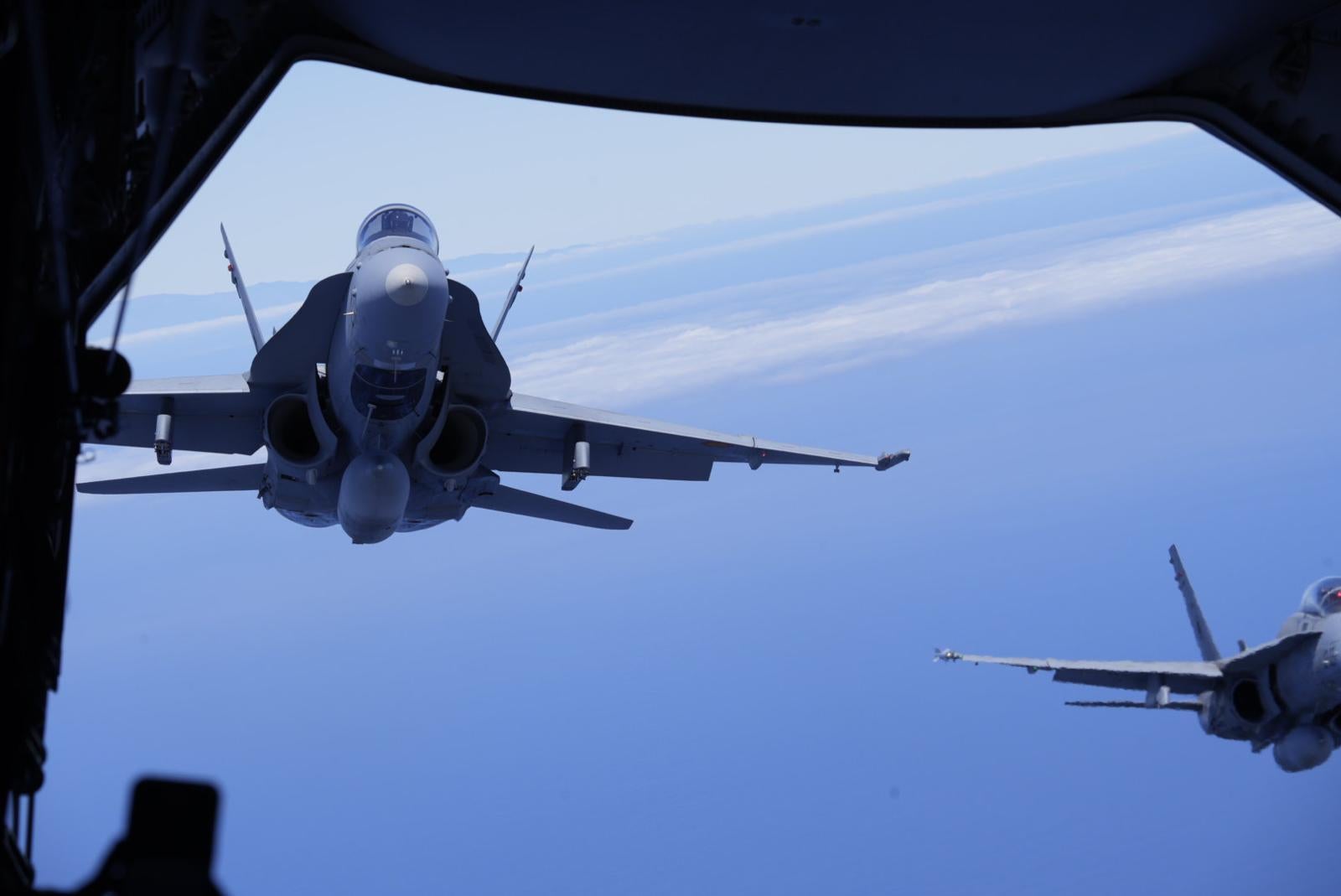 El Ejército del Aire informa en la Base Aérea de Gando, en imágenes