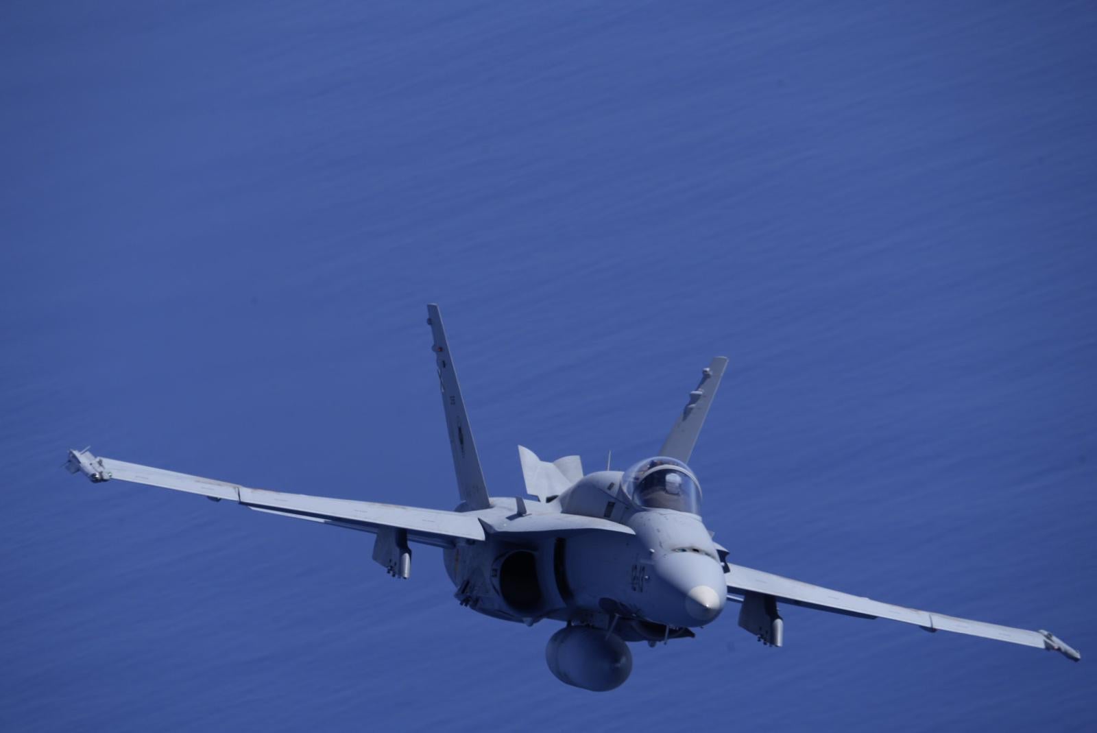 El Ejército del Aire informa en la Base Aérea de Gando, en imágenes