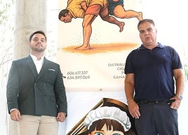 Javi Monzón y Juan de Dios, en La Presa.