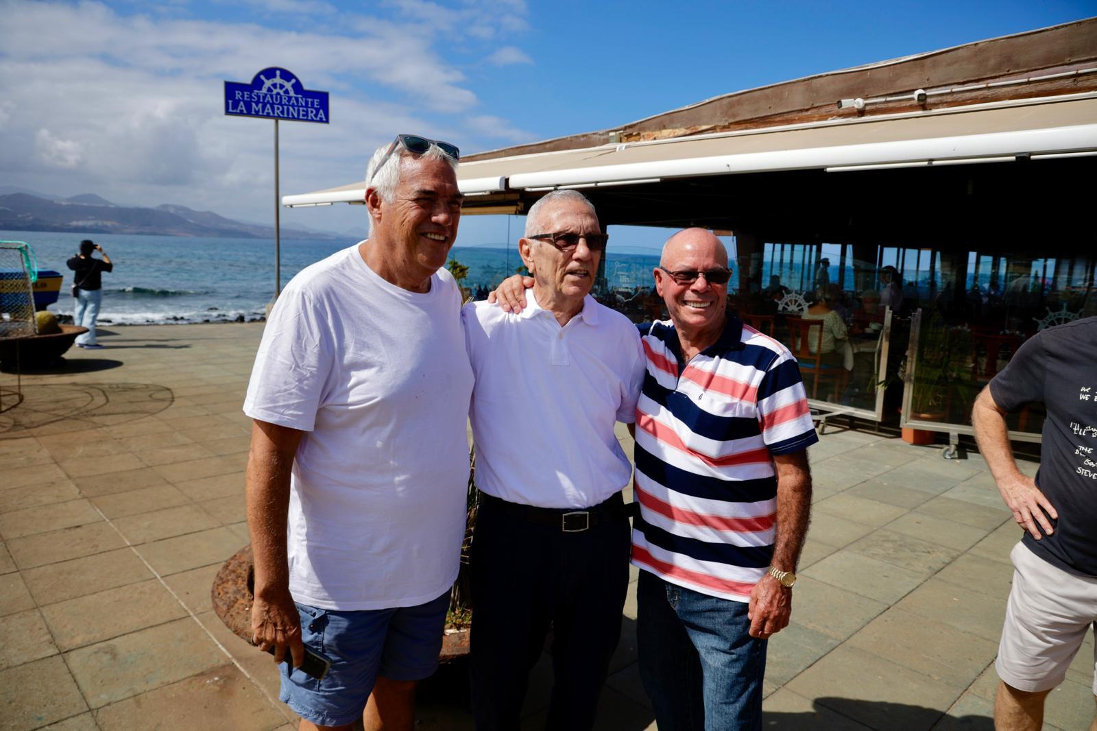 Emotivo almuerzo entre veteranos y antiguos dirigentes de filiales de la UD Las Palmas