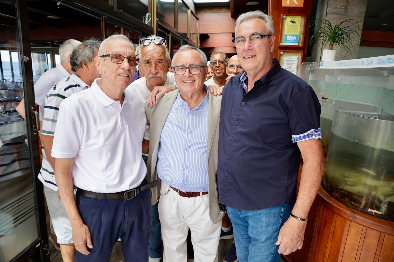 Emotivo almuerzo entre veteranos y antiguos dirigentes de filiales de la UD Las Palmas