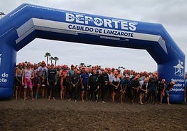 Salida de los participantes