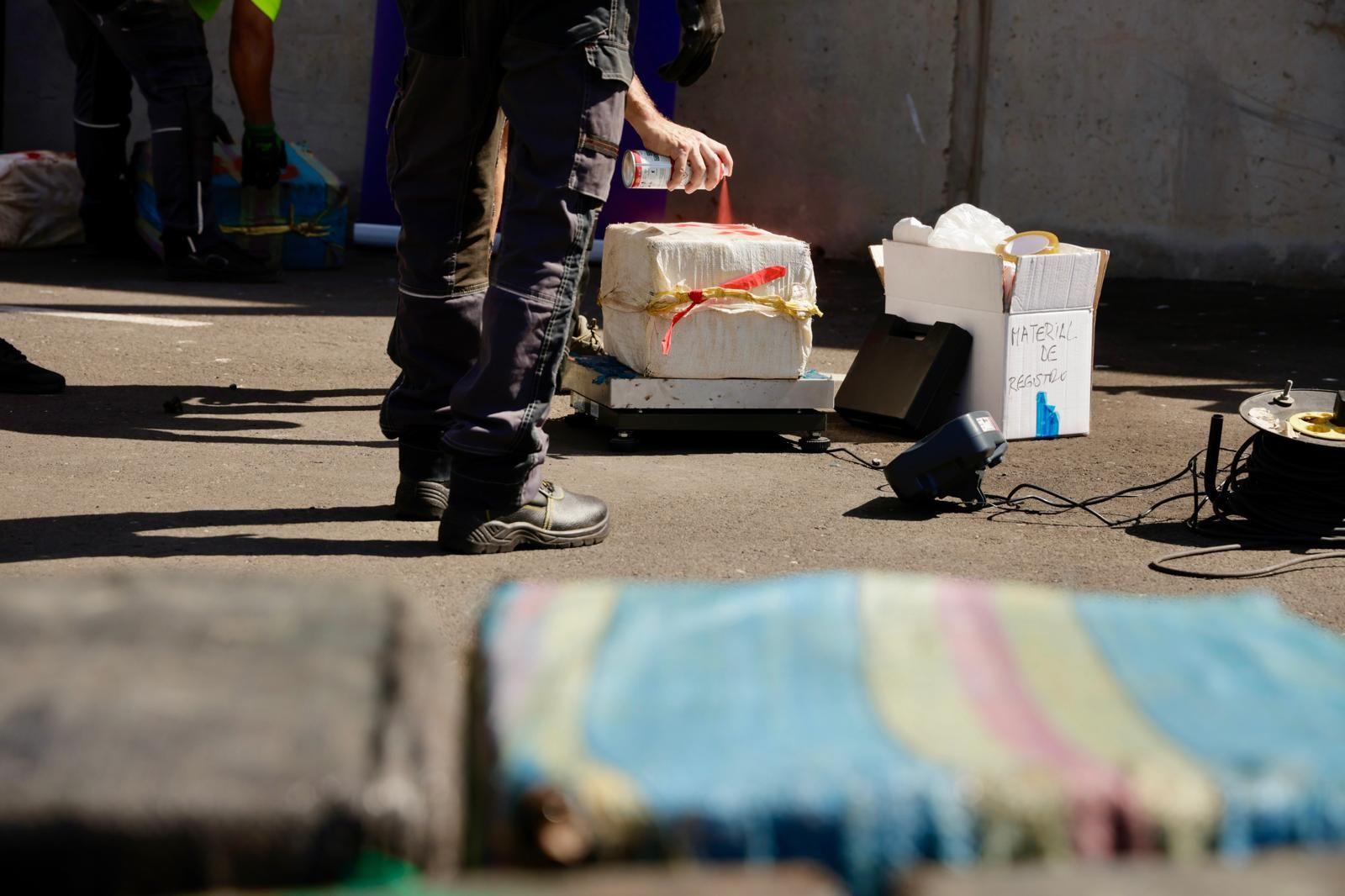Así fue el desembarco de 4.000 kilos de cocaína en el puerto de Arinaga