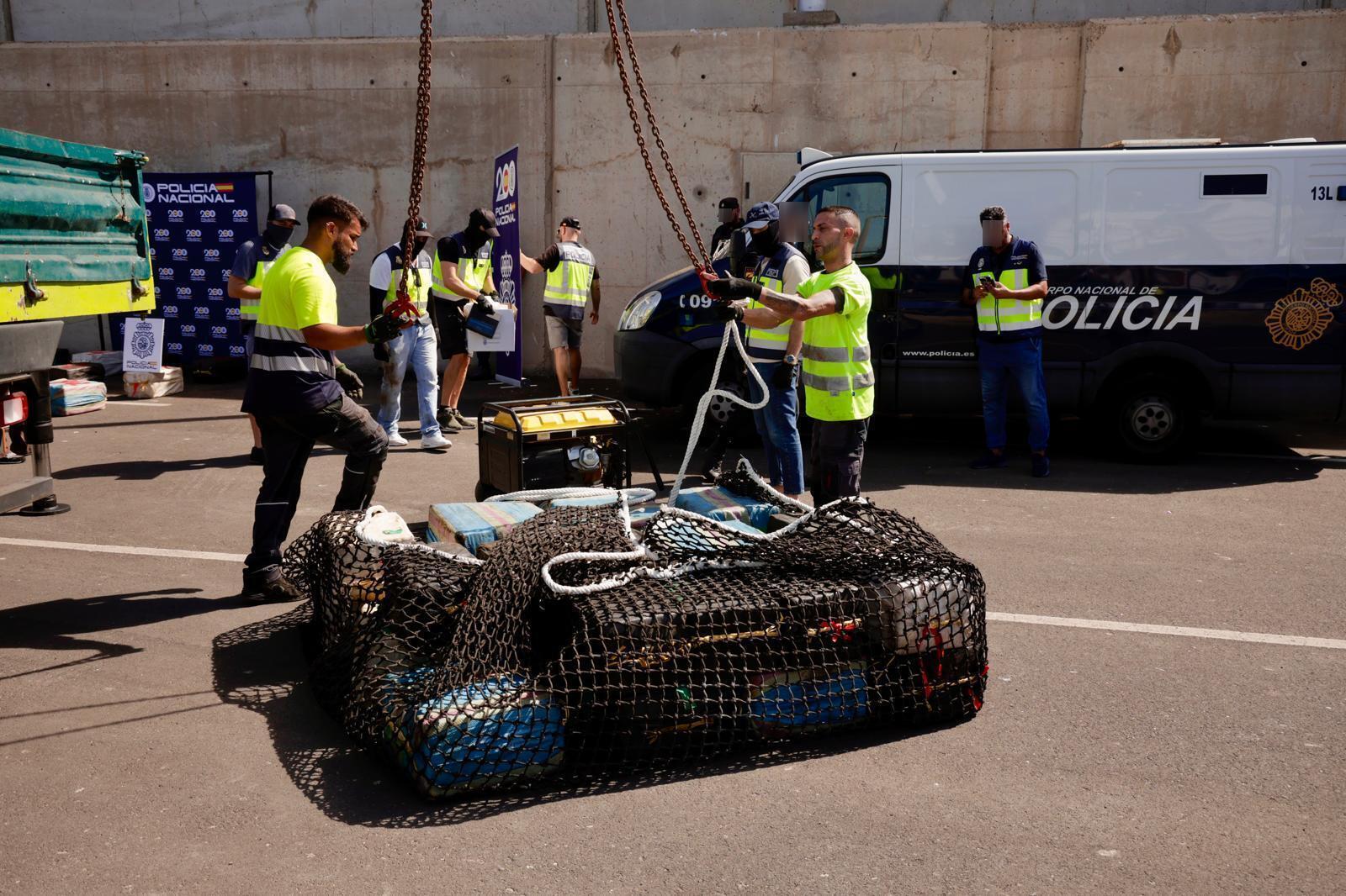 Así fue el desembarco de 4.000 kilos de cocaína en el puerto de Arinaga