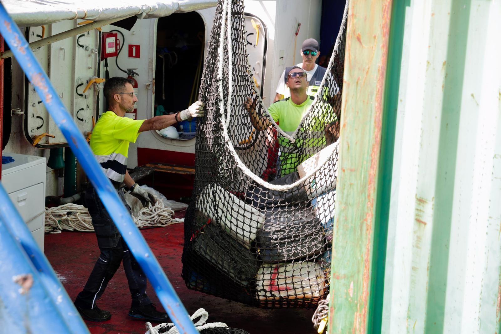 Así fue el desembarco de 4.000 kilos de cocaína en el puerto de Arinaga