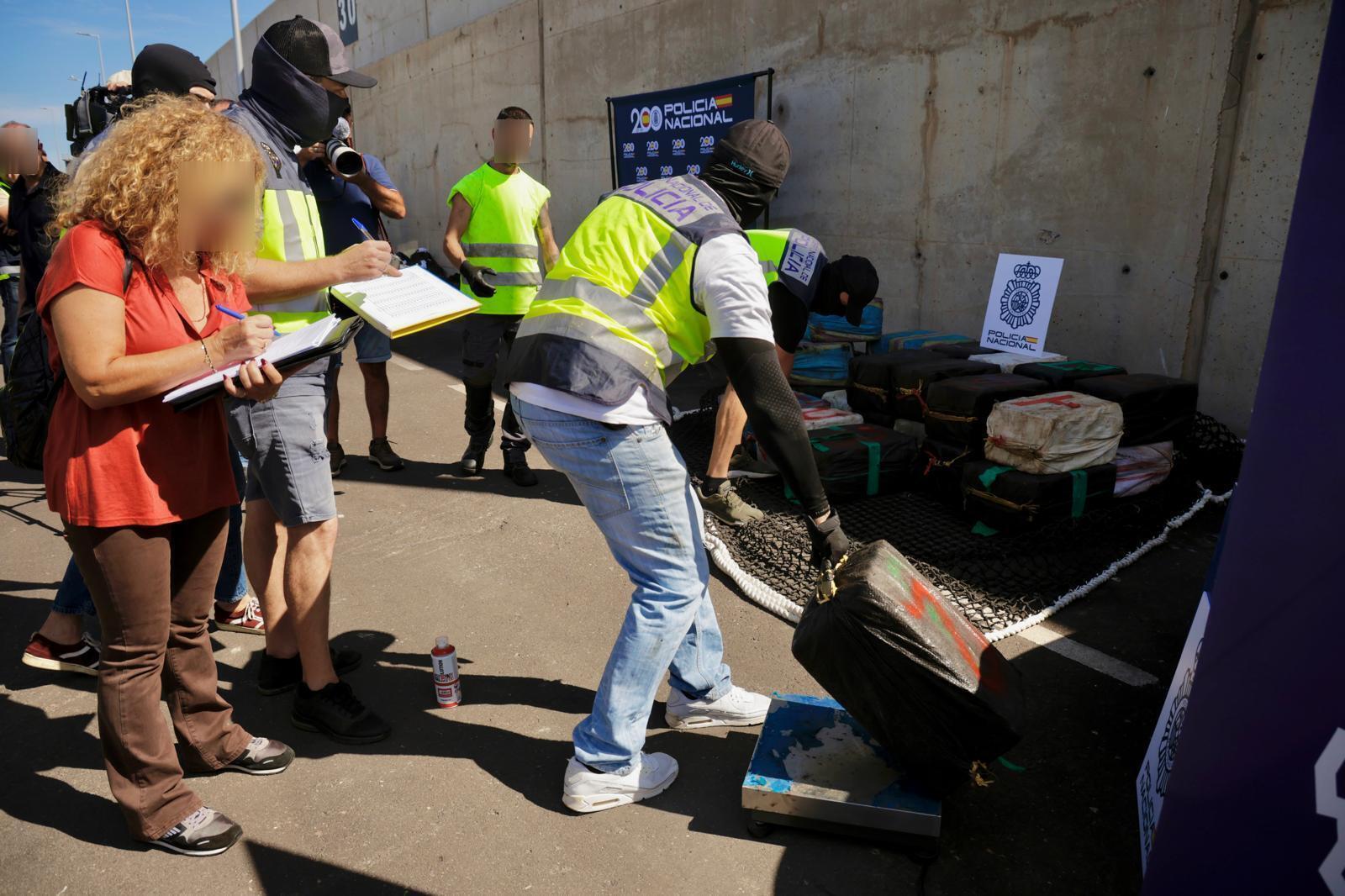 Así fue el desembarco de 4.000 kilos de cocaína en el puerto de Arinaga