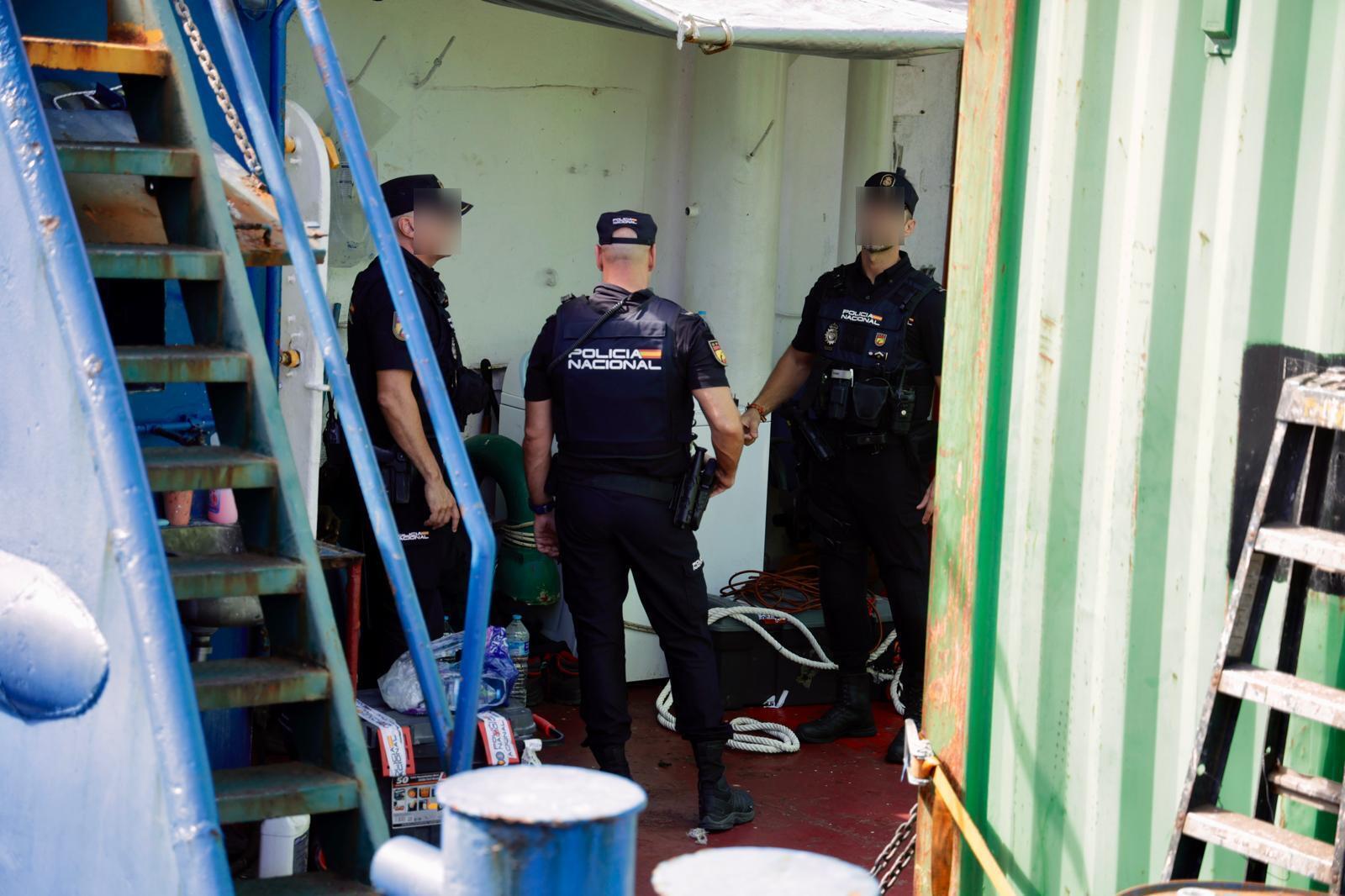 Así fue el desembarco de 4.000 kilos de cocaína en el puerto de Arinaga