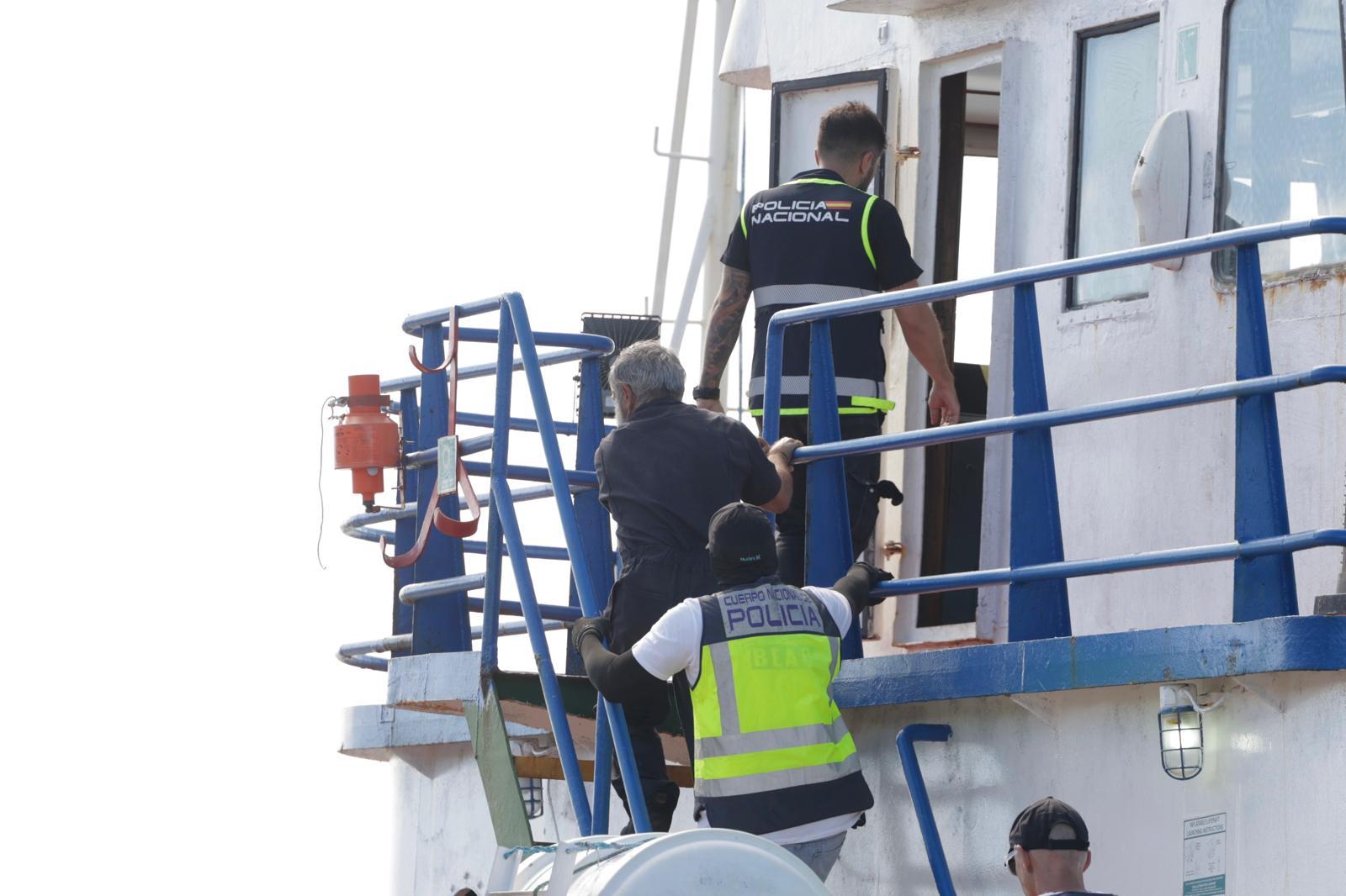 Así fue el desembarco de 4.000 kilos de cocaína en el puerto de Arinaga