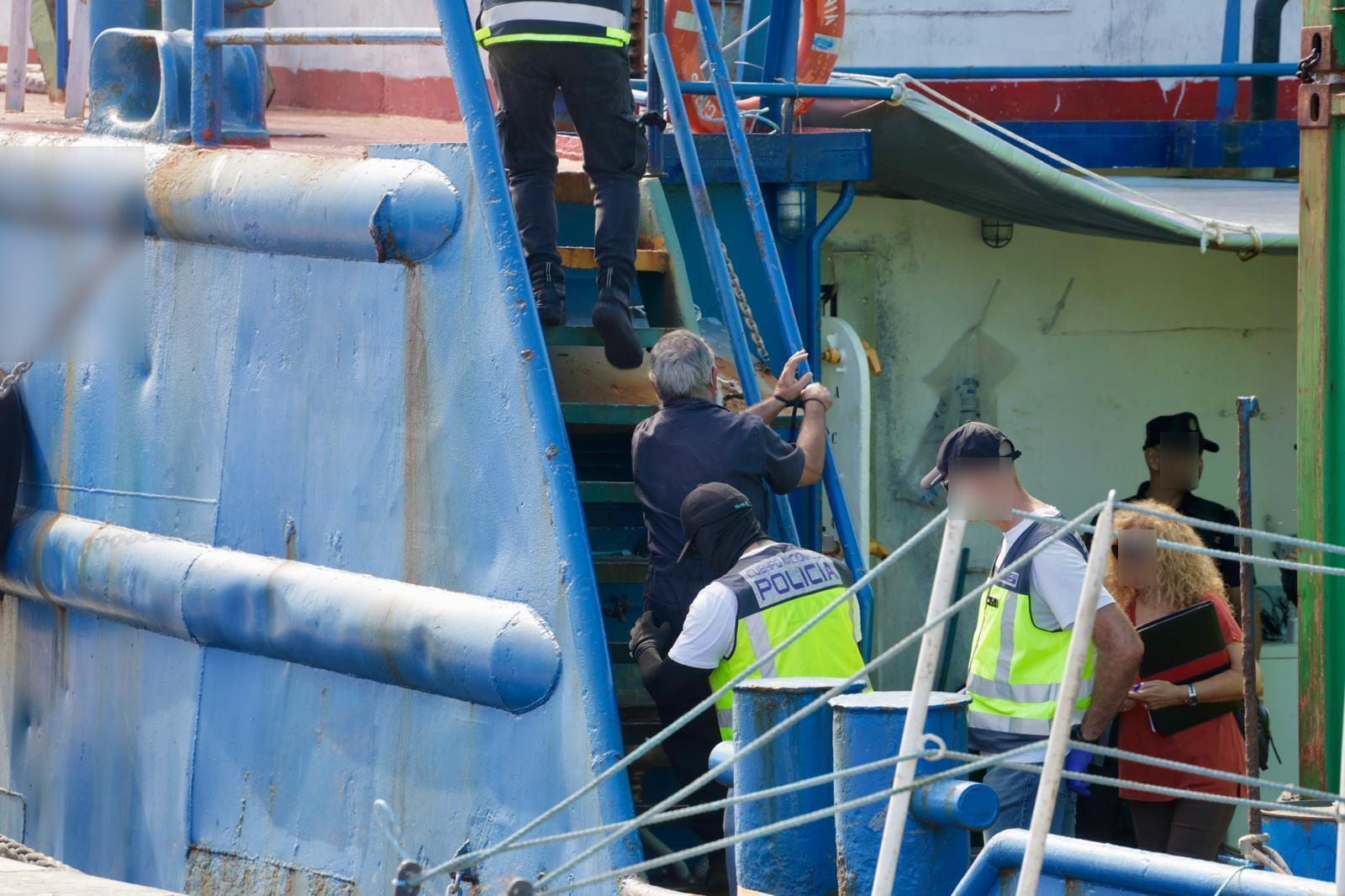 Así fue el desembarco de 4.000 kilos de cocaína en el puerto de Arinaga