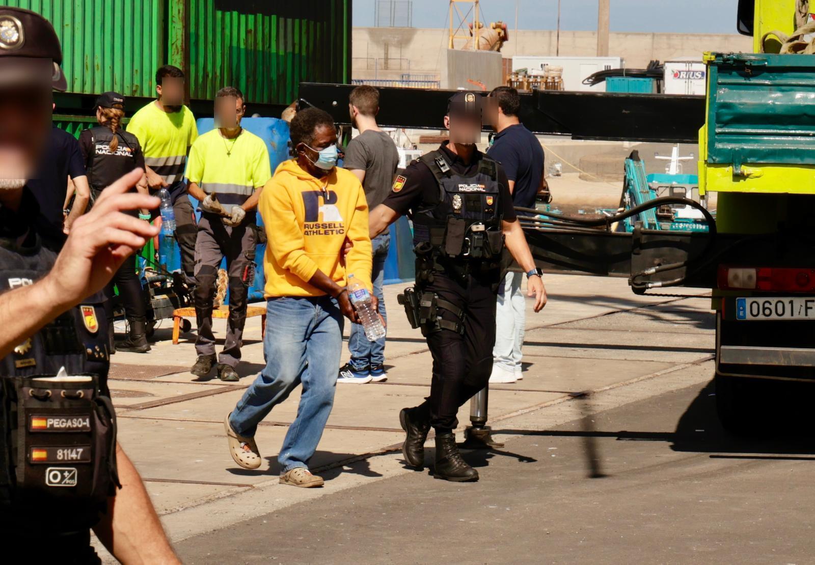 Así fue el desembarco de 4.000 kilos de cocaína en el puerto de Arinaga