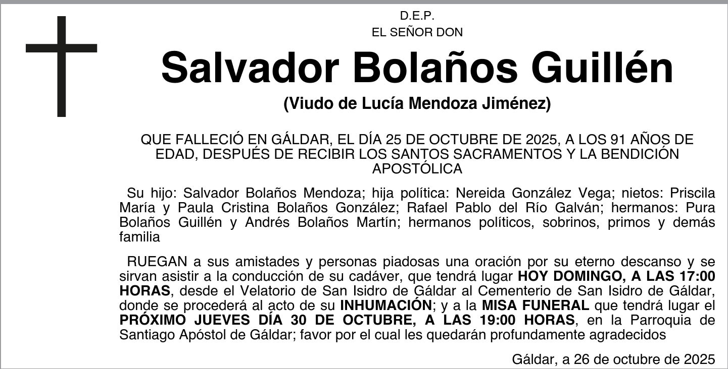 Salvador Bolaños Guillén