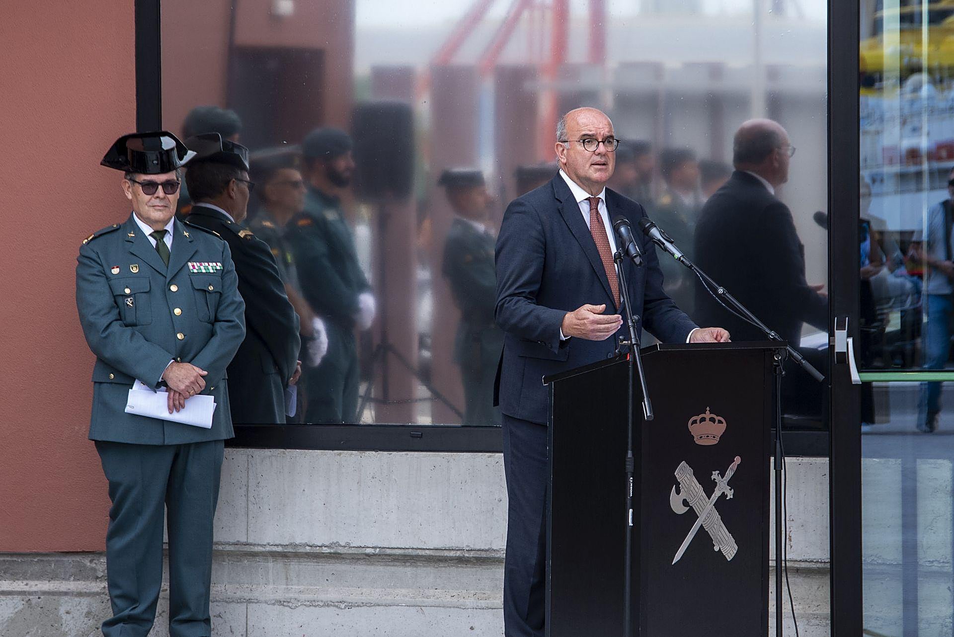 Presentación del nuevo cuartel de la Guardia Civil en el Puerto de La Luz