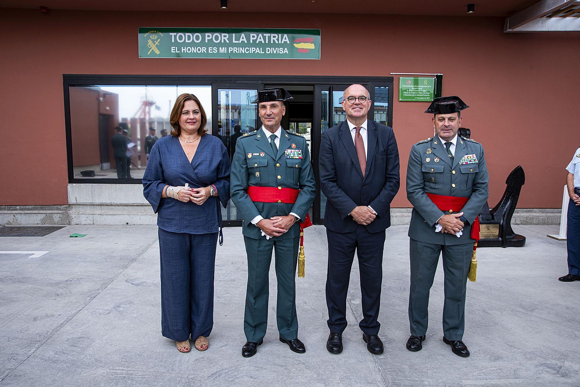 Presentación del nuevo cuartel de la Guardia Civil en el Puerto de La Luz