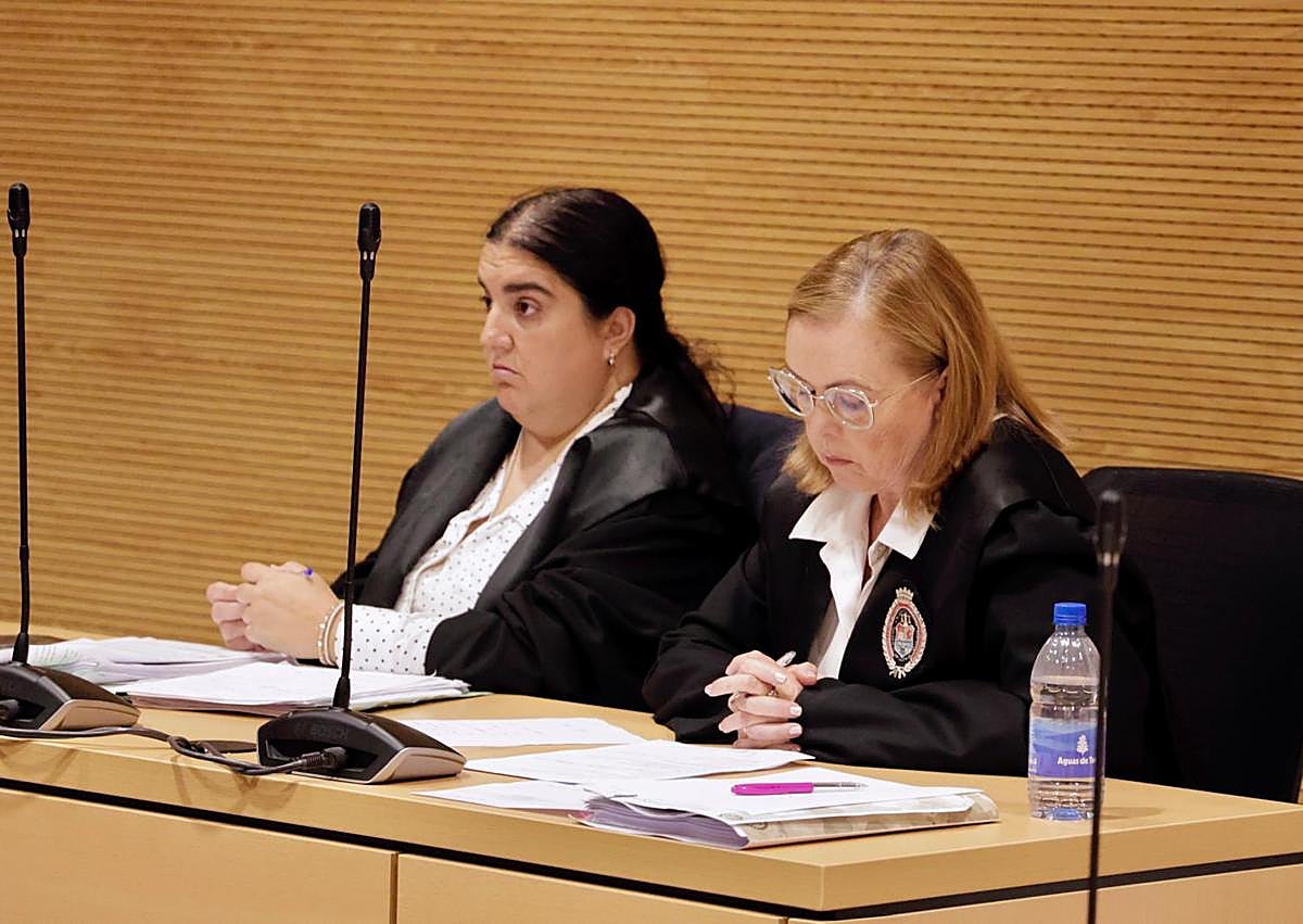 Imagen secundaria 1 - Momentos del juicio.