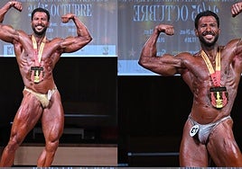 Imágenes de Aarón Ojeda en su última aparición en Cáceres, donde arrasó en la pasarela.