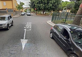 Imagen de la calle Betania en Lomo Los Frailes.