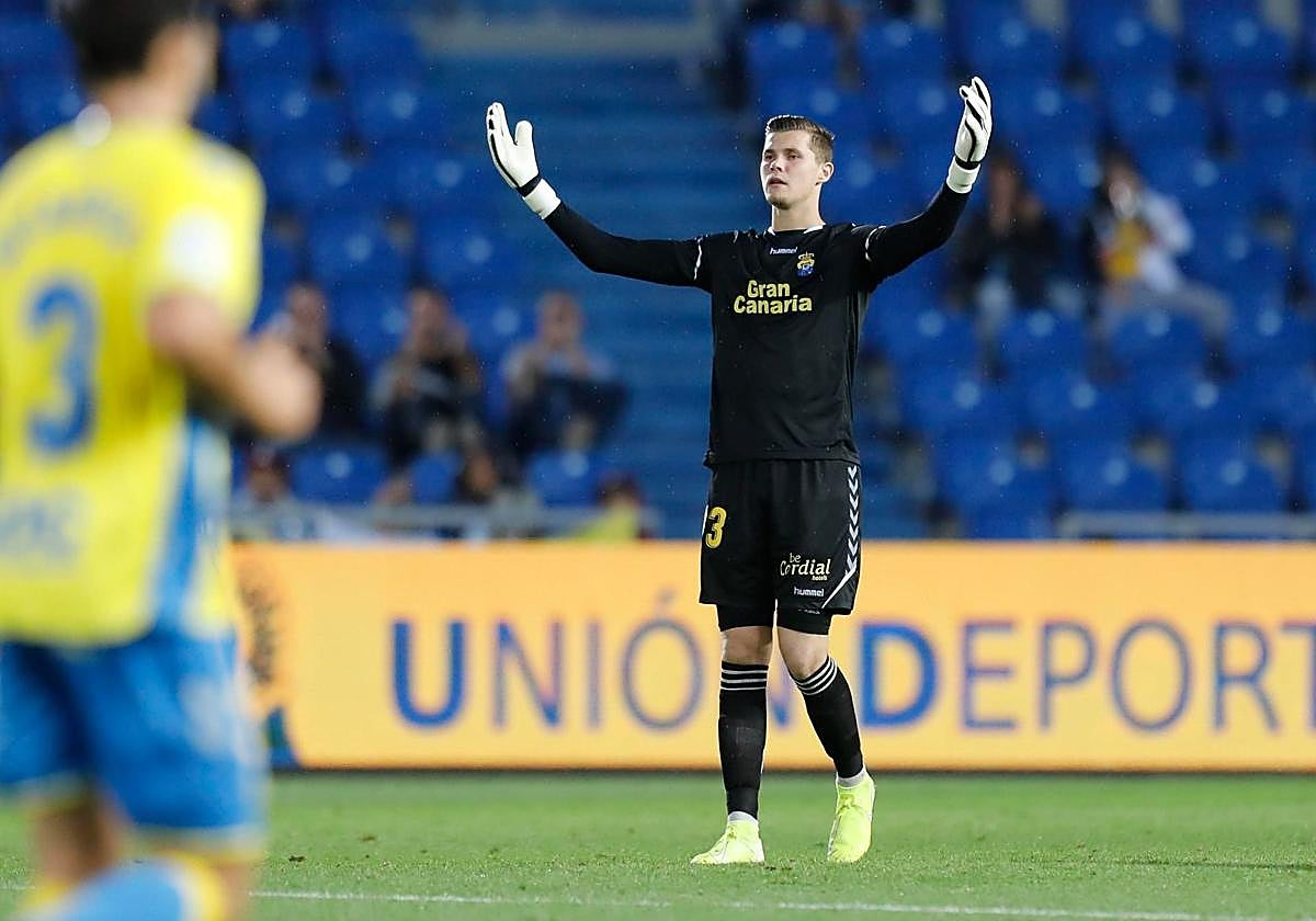 Josep Martínez en su etapa en la UD Las Palmas.