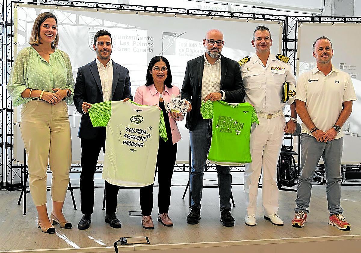 El Instituto Municipal de Deportes de Las Palmas de Gran Canaria albergó ayer la presentación de la prueba.