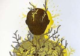 Una de las piezas del creador Israel Moya.