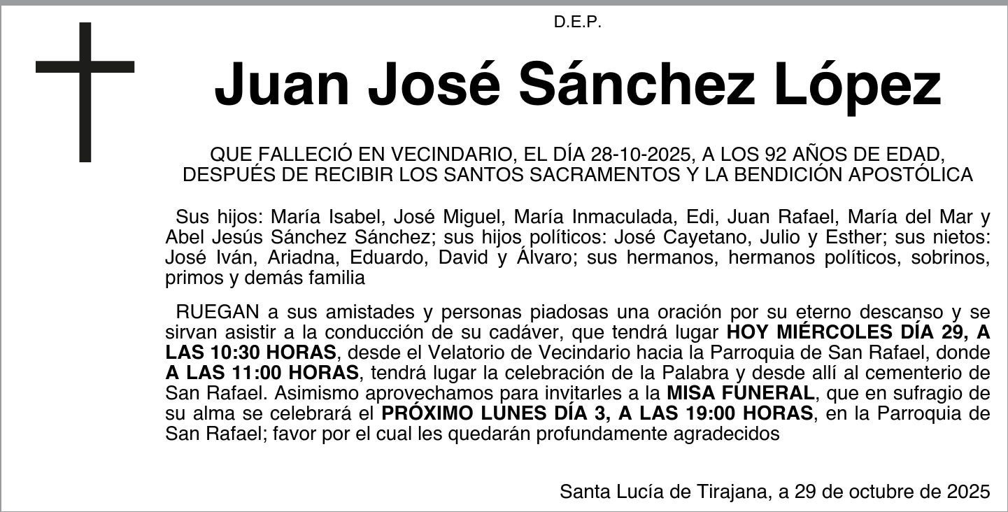 Juan José Sánchez López