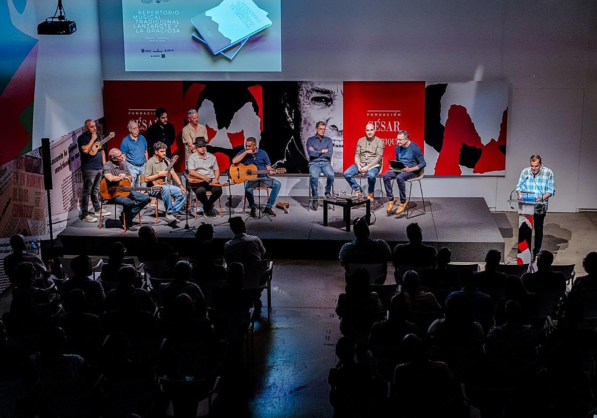 Presentación del libro pionero de partituras tradicionales.