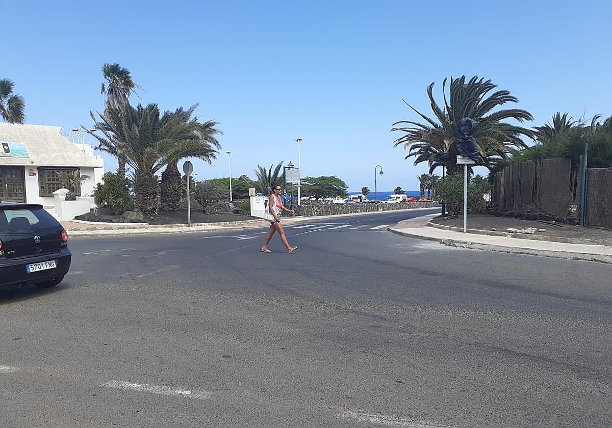 Calle Mástil, donde irá una estación de bombeo.