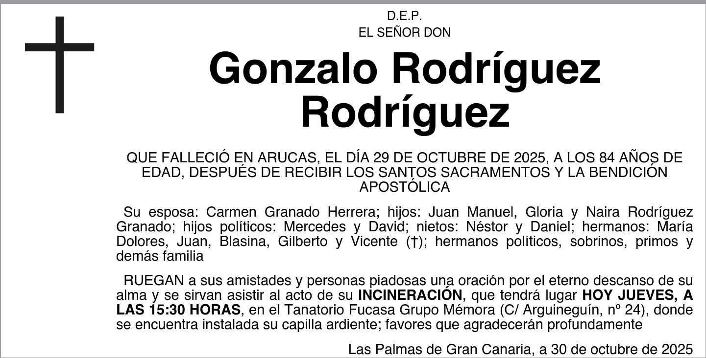 Gonzalo Rodríguez Rodríguez