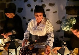 Imagen de la noche de los finaos en Gran Canaria.