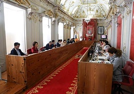 Pleno del Ayuntamiento de Las Palmas de Gran Canaria.