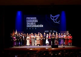 Momento del acto de entrega de los premios celebrado en el Cicca de la capital grancanaria.